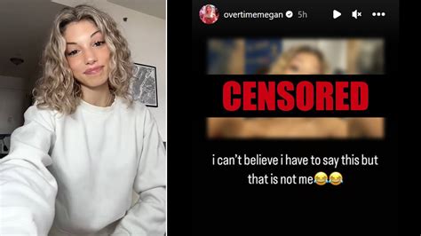 overtime megan leaks video|Overtime Megan: TikTok star whose private pics leaked online